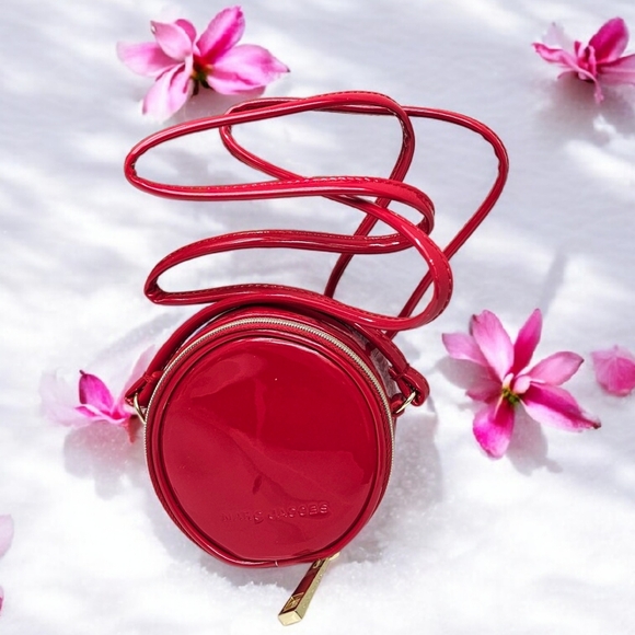 Marc Jacobs Handbags - Marc Jacobs Mini Patent Sling Bag with Long Strap 4" Zip around closure